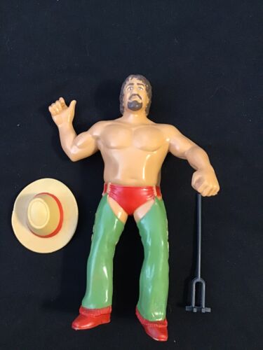 LJN WWF Terry Funk with hat and branding iron And ...