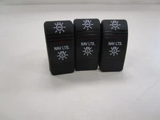 CARLING TECHNOLOGIES ILLUMINATED NAV LIGHTS ROCKER SWITCH (SET OF 3) MARINE BOAT