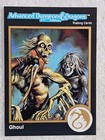 AD&D Ghoul Gold Border Trading Card #564 Dungeon & Dragons 1991 NM