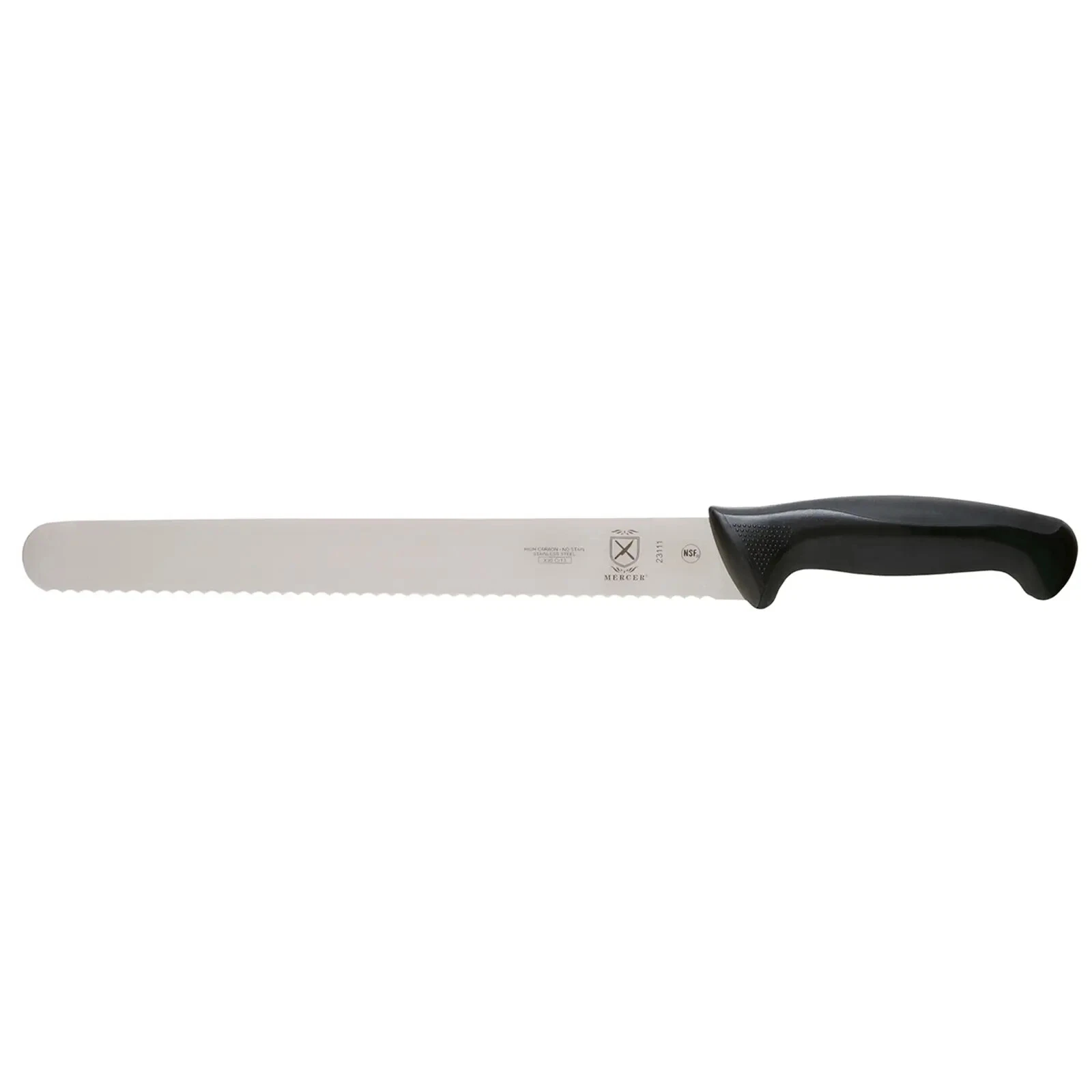 Mercer Culinary Millennia® 11" Wavy Edge Stamped Japanese Steel Slicer Knife
