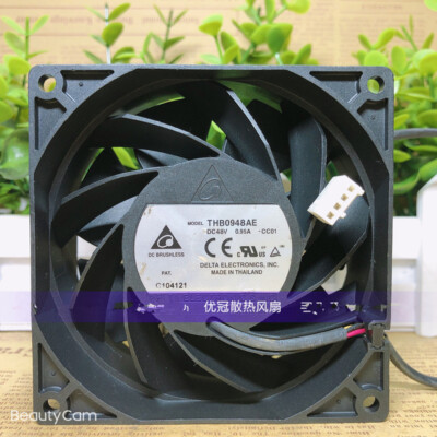  1 PCS  Delta Fan THB0948AE  DC 48V 0.95A 9238 9CM 4 Pin server cooling fan