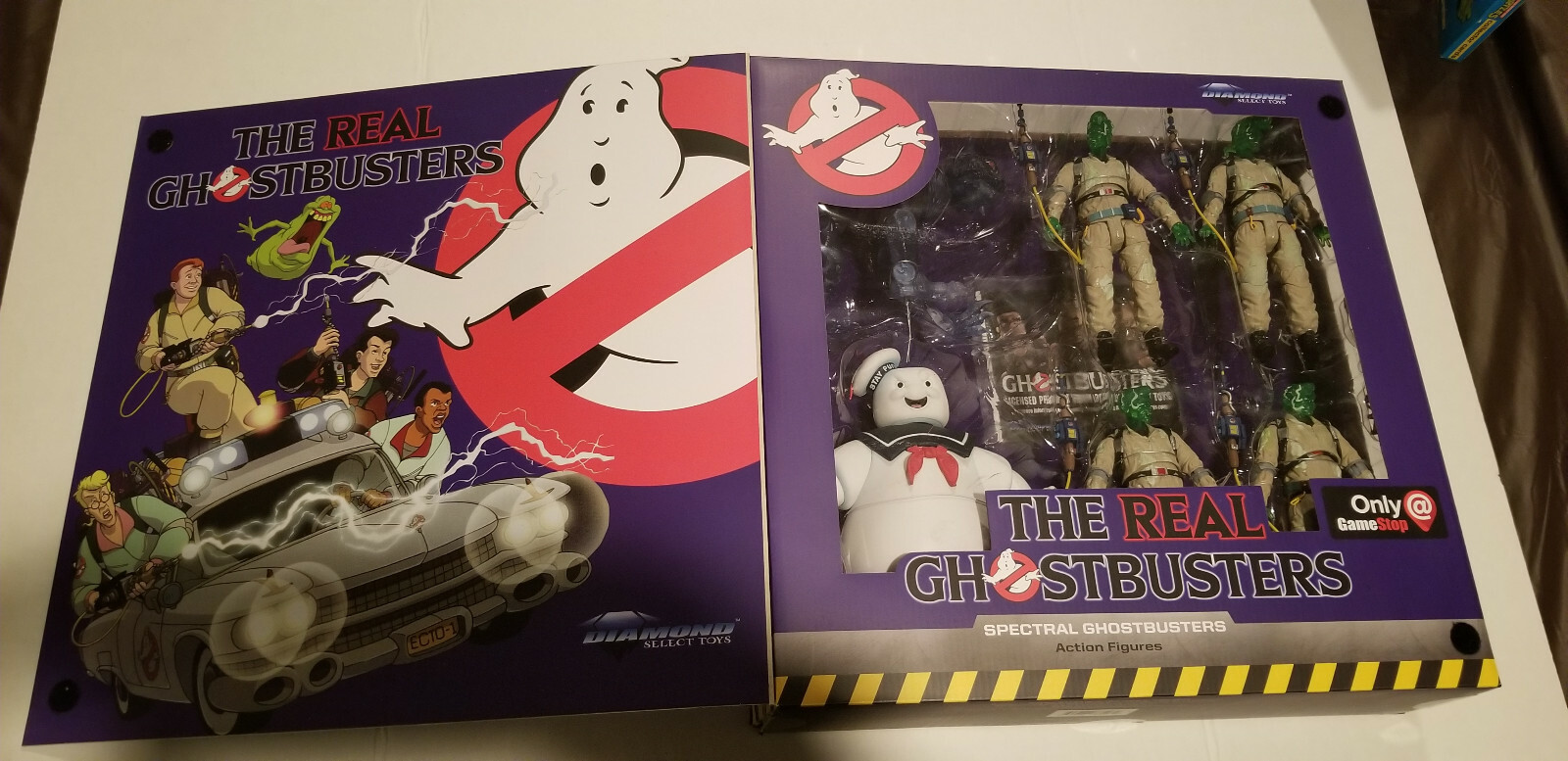 the real ghostbusters spectral ghostbusters action figures