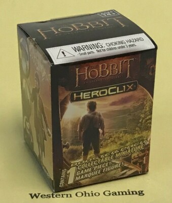 Heroclix The Hobbit An Unexpected Journey Booster Pack NEW LOTR 1 Movie Figure