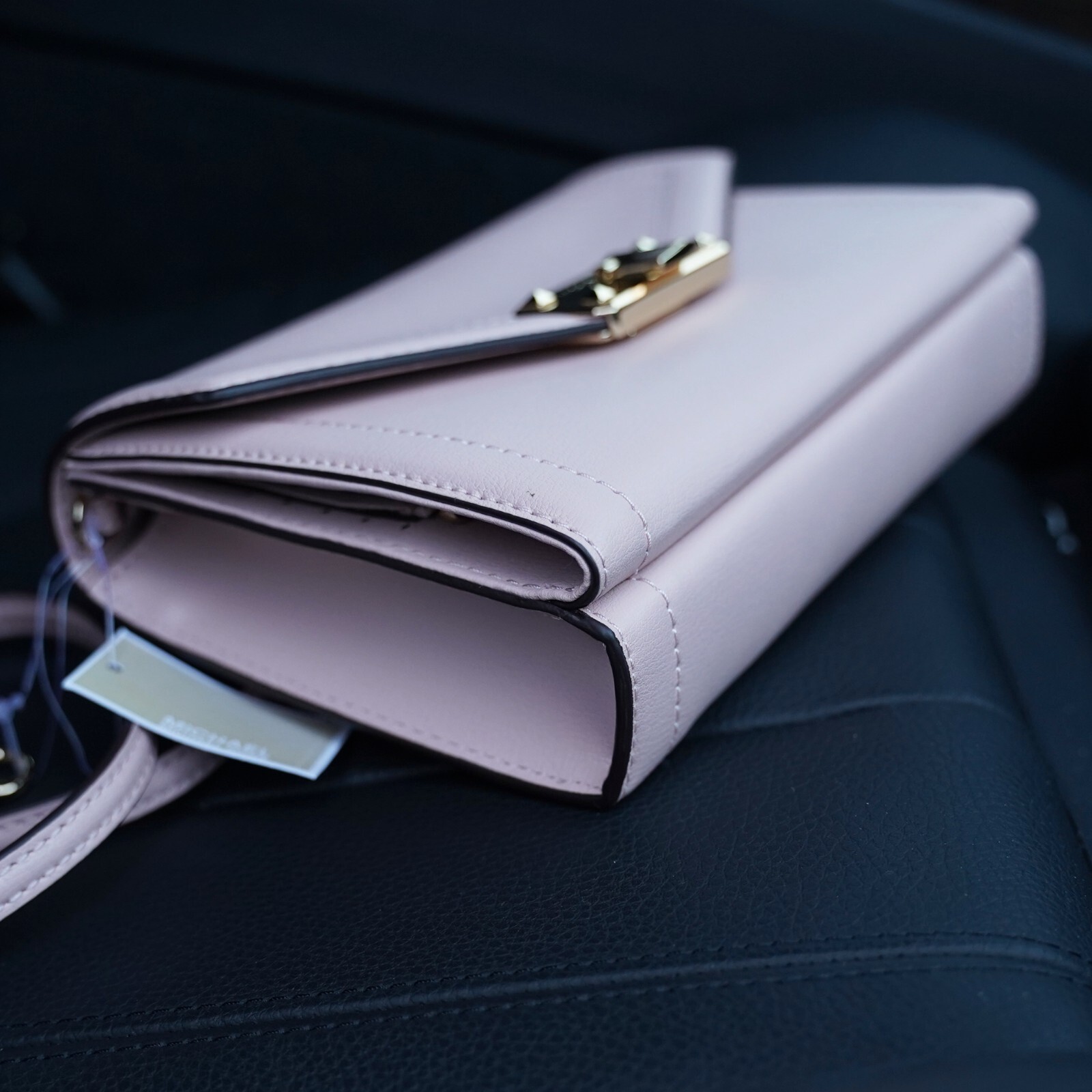 Michael Kors Kinsley Medium Wallet Leather Crossbody Bag 