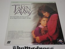 Taken Away Laserdisc LD Valerie Bertinelli Juliet Sorcey NOT a DVD