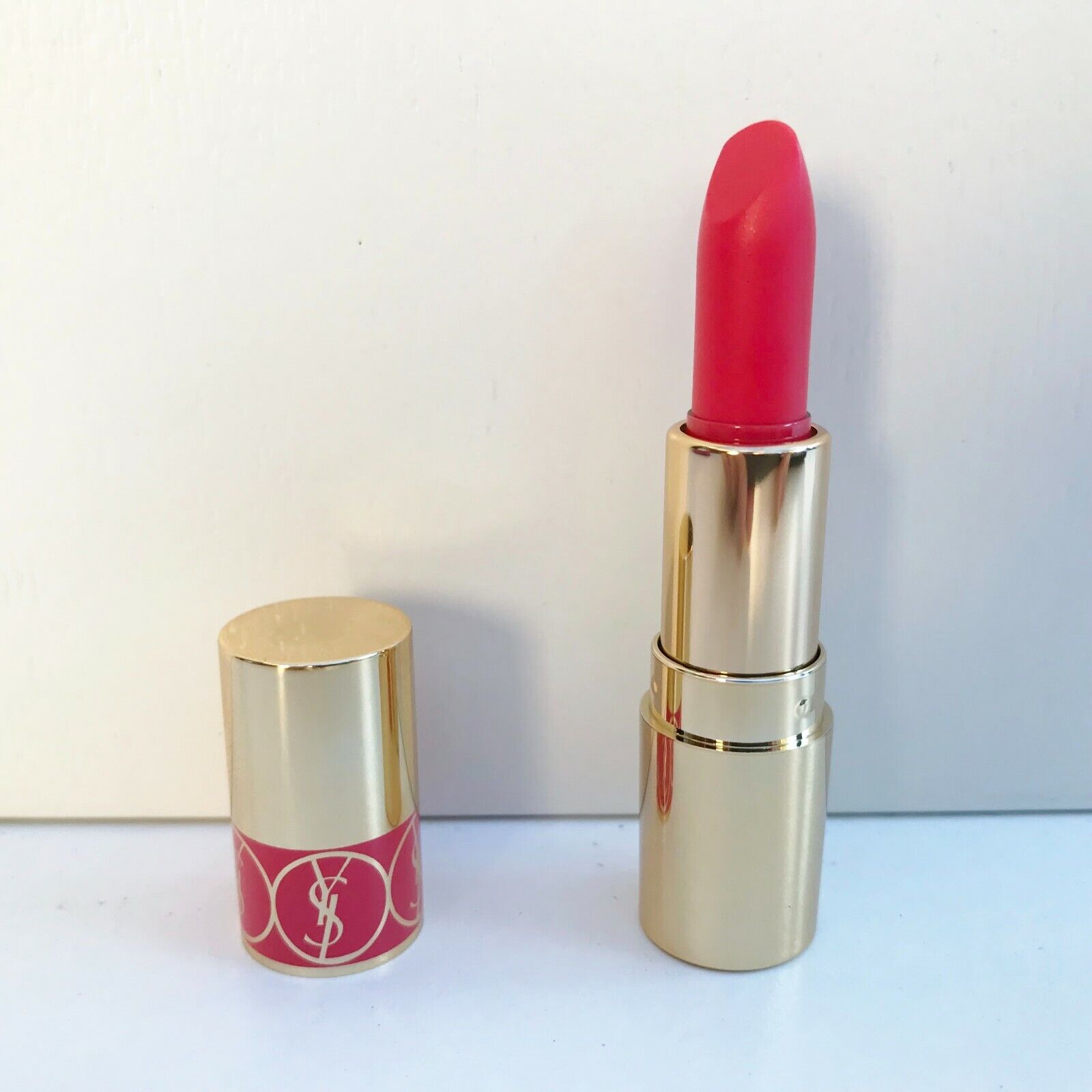 YSL Rouge Volupte Shine miniature Lipstick, #12 Corail Incandesc