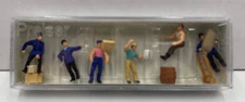 Preiser 10016 "Delivery Men with Loads" 1/87 HO Scale Figures