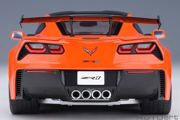 CHEVROLET CORVETTE 雑貨 1/18 Chevrolet Corvette C7 ZR1 Sebring Orange Tintcoat 2019 Model