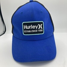 Hurley Boy's Authentic Adjustable Snapback Trucker Hat Read Description