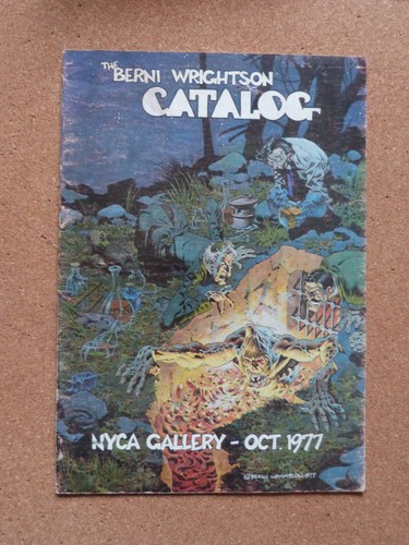 BERNI WRIGHTSON CATALOG NYCA GALLERY - OCT 1977