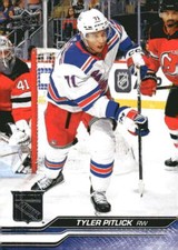 2023-24 Upper Deck Extended Series #590 Tyler Pitlick New York Rangers