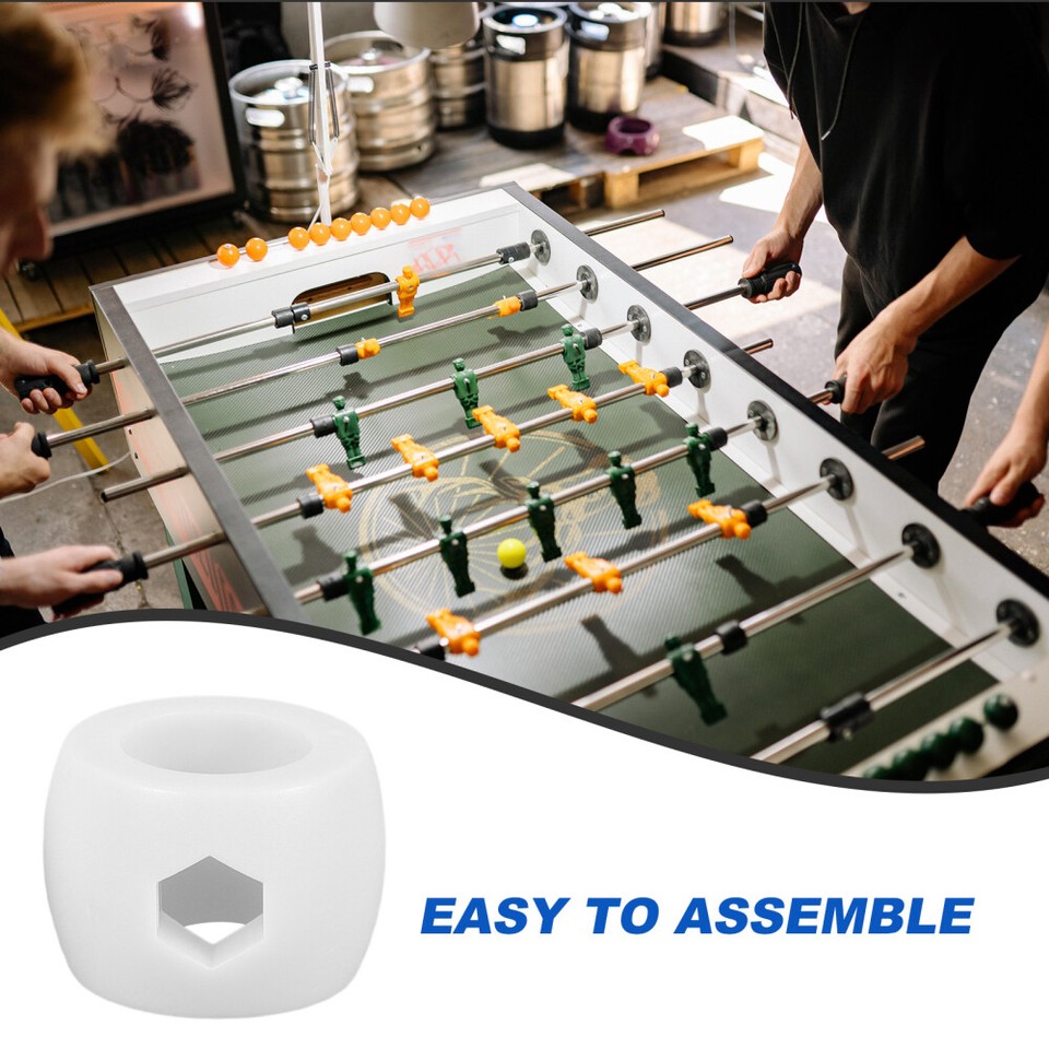 4 Pcs Mini Tabletop Football Accessories Goal Bar Locator Ring Machine