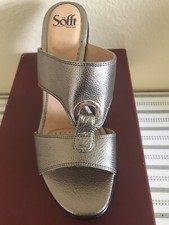 Stylish Comfortable High Fashion Leather Sandals By Soft. Free Same Day Shipping