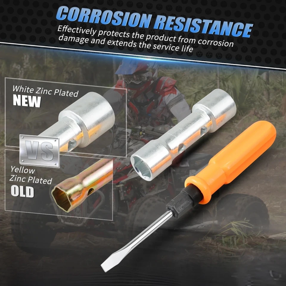 Juego de herramientas de toma de bujía 1983-1985 Honda XR350R XR 350R bolsa extracción Foto 3 de 4