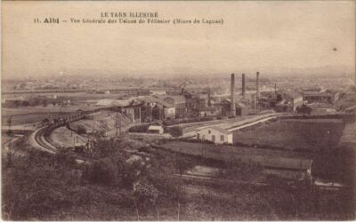 CPA ALBI Gesamtansicht der Pelissierfabriken - Mines de Cagnac (1087387)