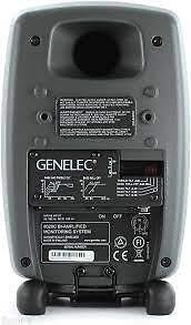 Genelec 8020C Compact Bi-Amplified Active Monitoring System Genelec 8020C Compact Bi-Amplified Active Monitoring System