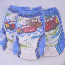 Vintage Huggies Pull Ups With Cool Alert 3T-4T CARS - Sample pack of 3