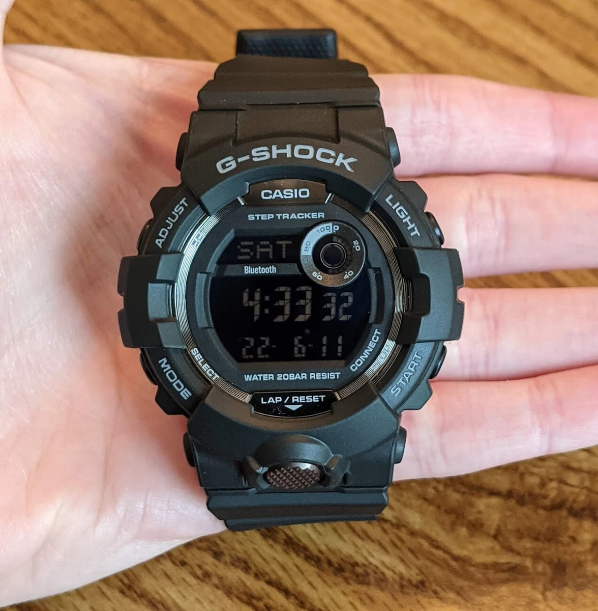 NWOT Casio G-Shock Move GBD-800 Series GBD800-1B Bluetooth with