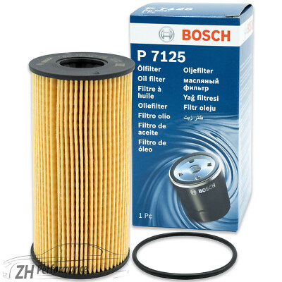 BOSCH P 7125 Ölfilter für Fiat GMC Mercedes C-Klasse Vito Nissan Opel Renault
