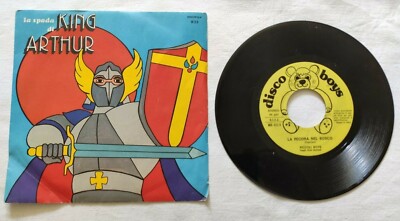 LA SPADA DI KING ARTHUR 7'' 45 GIRI VINYL ITALY DISCOFOLK MB833 NM/NM
