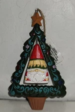 Jim Shore Heartwood Creek Gnome Rotating Hanging Ornament 4 3/4" ND6011379