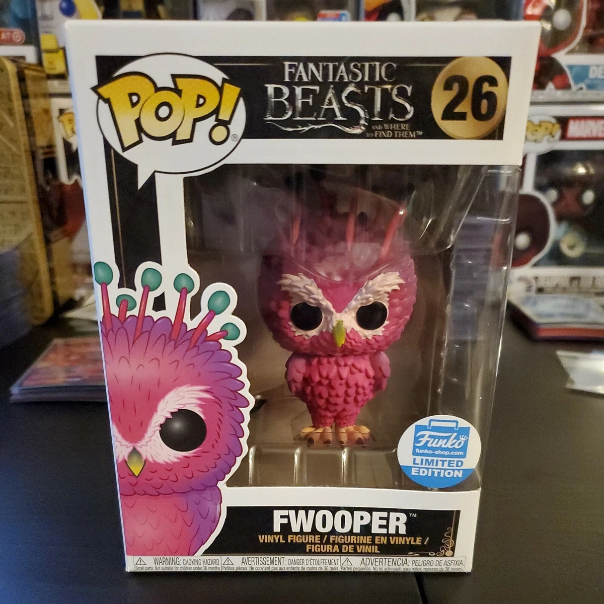 Funko 26 Fantastic Beasts Fwooper, Funko Shop Limited w/ Protector | eBay