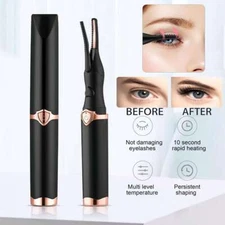 Electric Heated Eyelash Curler USB Rechargeable Makeup Curling Tool Long Lasting