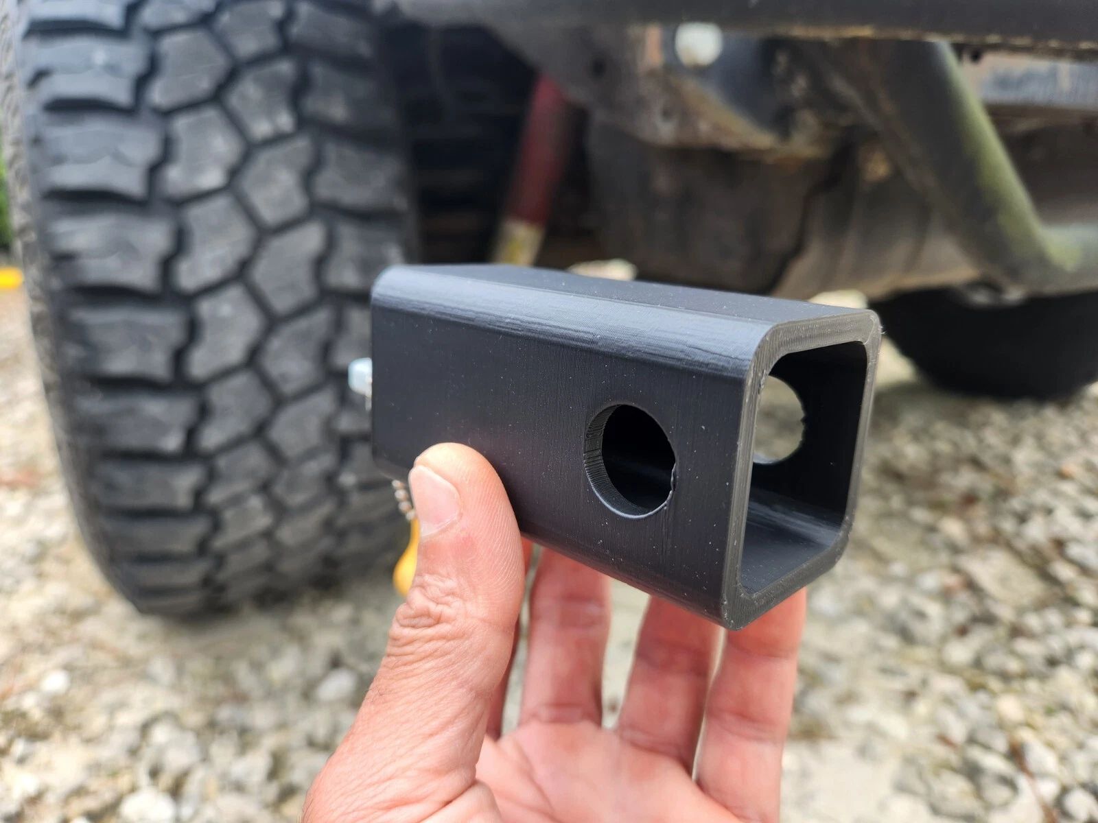 Mini Hitch Cover – Glow Text Gag for 2″ Receivers 3