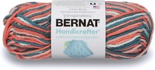 Bernat Handicrafter Cotton Yarn 340g - Ombres - 1 Pack of 1 Skein