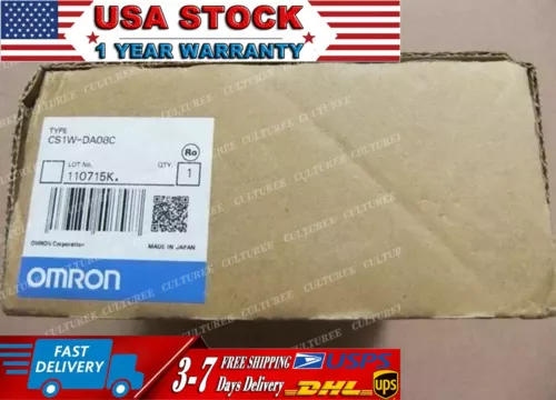 New Omron CS1W-DA08C Analog Output Module CS1WDA08C Fast Shipping