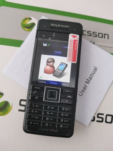 95% NeW Sony Ericsson Cyber-shot C902 Swift Black (U.S. Cellular) Cellular Phone - Picture 1 of 12