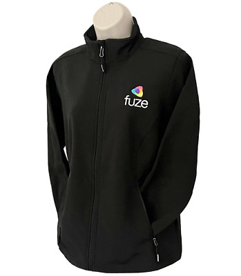 Core 365 By North End FUZE Logo Women Long Sleeve Activewear Jacket Small