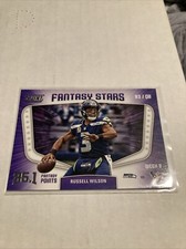 2018 Score Football Fantasy Stars #12 Russell Wilson Seahawks