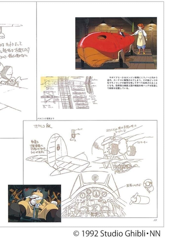 The Art of PORCO ROSSO Hayao Miyazaki Studio Ghibli Animation Illustration Book - Picture 6 of 13