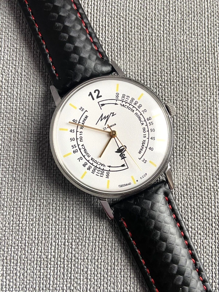 Reloj mecánico médico soviético Luch vintage cal. Reloj Pulsera Hombre 2209 Foto 2 de 4