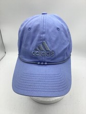 Adidas Baby Blue Adjustable Cotton Canvas Baseball Cap H10