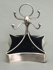 Edwardianischer Silber Ring Baum & Nadelkissen Birmingham 1905 ALZX