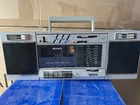 Sony CFS-3000 Stereo Boombox AM/FM Cassette Player Tested & Working