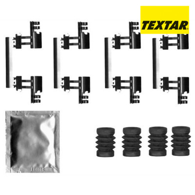 Accessory Kit, disc brake pad TEXTAR 82542000 For MAZDA, CITROËN