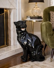  MCM  Black Panther Cougar Ceramic 22 Large F...