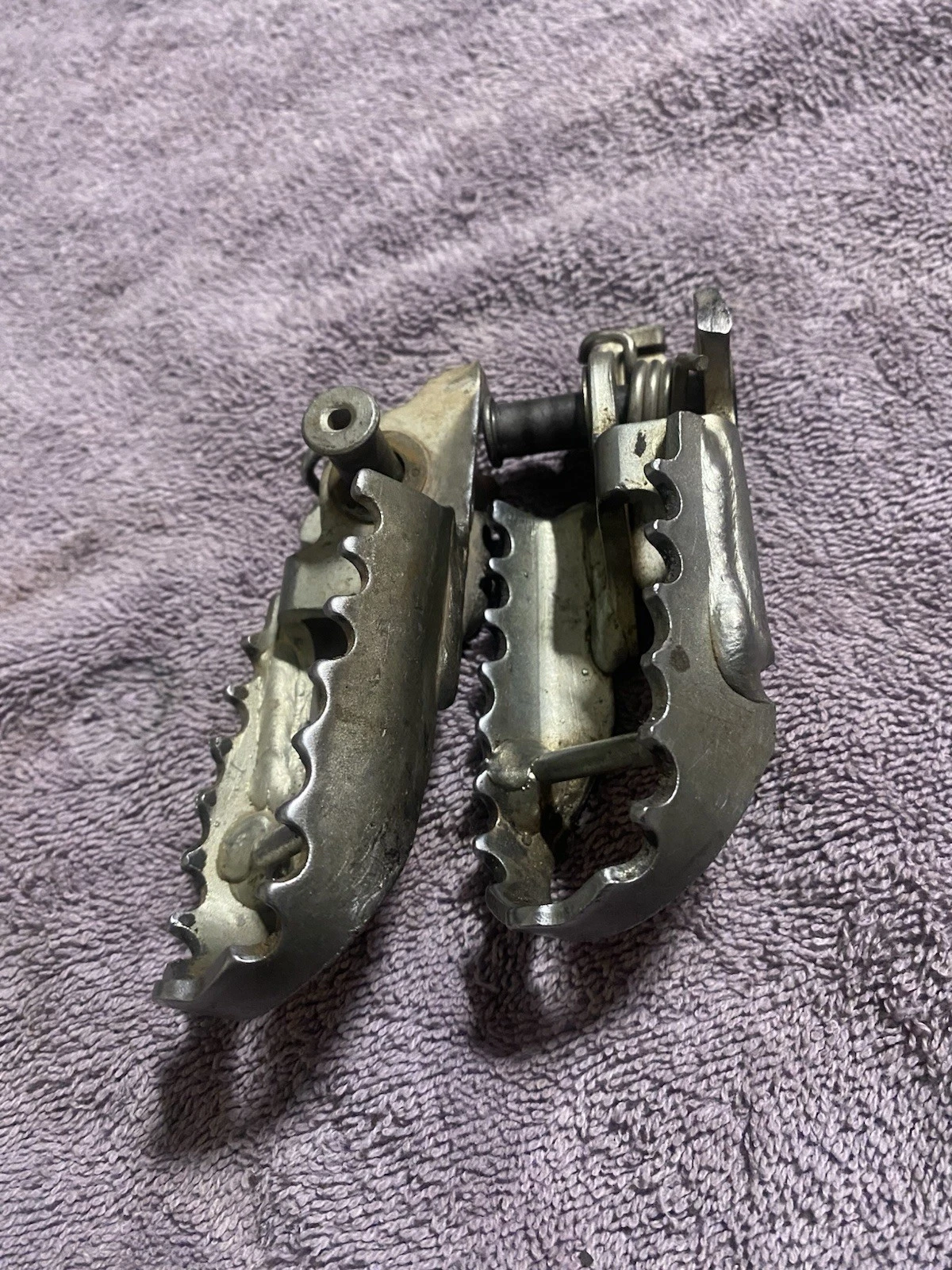 Used OEM Honda 2007-2025 CRF150R CRF150RB Foot Pegs Rests CRF 150R 150RB