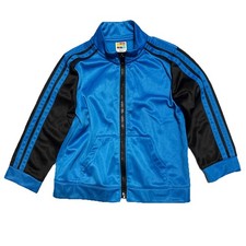 Vintage Healthtex Toddler Boys Blue 24 Months Zip Up Track Jacket EUC Retro RARE
