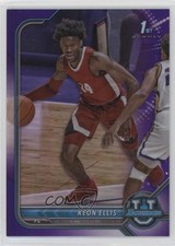 2021-22 Bowman U Purple Refractor 59/299 Keon Ellis #75 19fe
