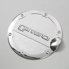 ABS Chrome Fuel Tank Cover Door Gas Filler Cap Fit For Ford F150 2015-2019 2020