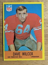 1967 Philadelphia #178 Dave Wilcox RC (EXMT)