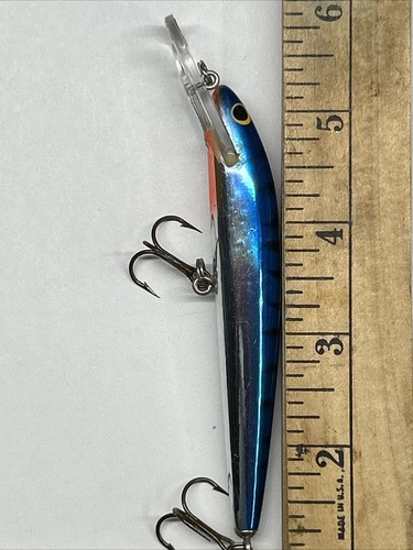 Leurre Vintage Bagley's Bang O Lure 5 Cm - Wooden Crankbait - Sales Sample