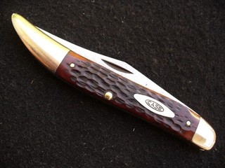 Vintage Case XX USA 61093 Redbone Toothpick Knife 10 dot 1970 Exc
