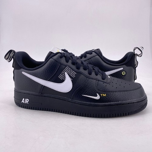 Nike Air Force 1 Low Utility "BLACK WHITE" 2018 - Size 11 - AJ7747 001 (12668-5)