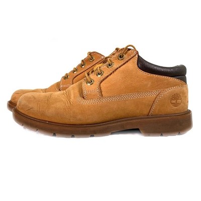 Timberland YOUTH BASIC OX Short BOOTS Camel A1P3L Size US 7W (25cm) Used