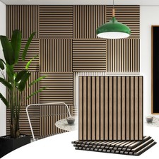 Fluted Acoustic Wood Panel 4 Pack 23.6